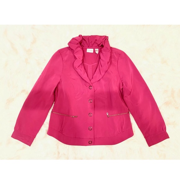 CHICOS Zenergy Button Up Lightweight Jacket - Picture 3 of 5